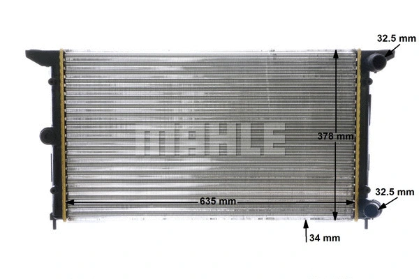 Radiator, engine cooling