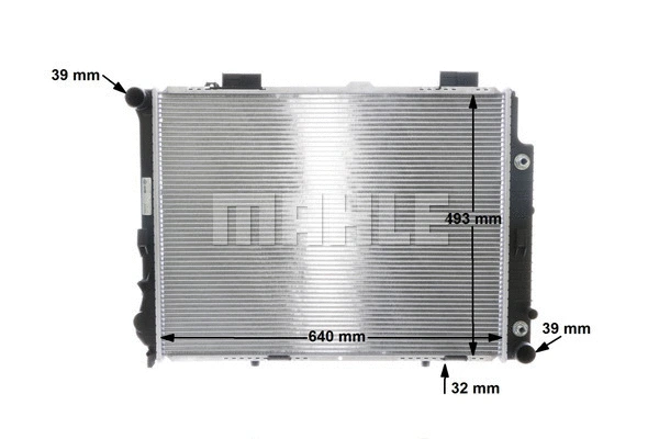 Radiator, engine cooling