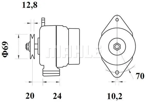 Alternator (MG 1143)