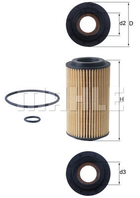 Oil Filter (OX 153D4)