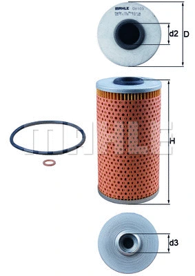 Oil Filter (OX 103D)