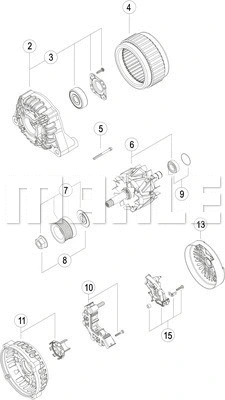 Alternator (MG 162)
