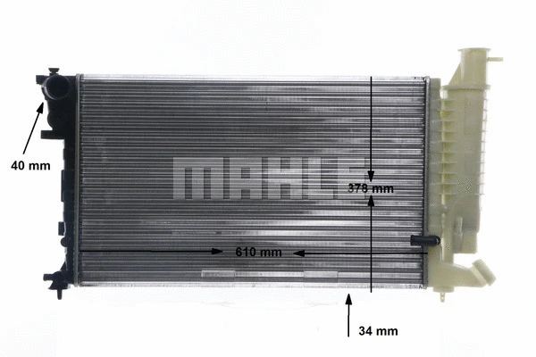Radiator, engine cooling