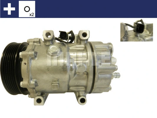 Compressor, air conditioning