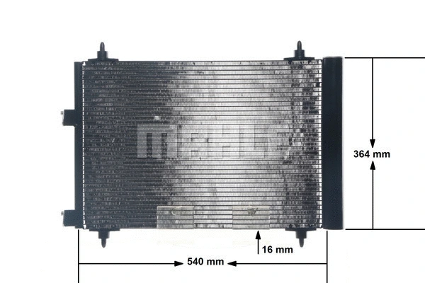 Condenser, air conditioning