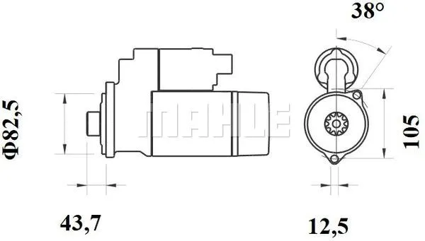 Starter (MS 140)