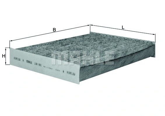 Filter, cabin air (LAK 891)