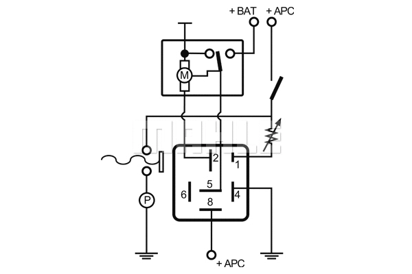 Relay, wipe/wash interval