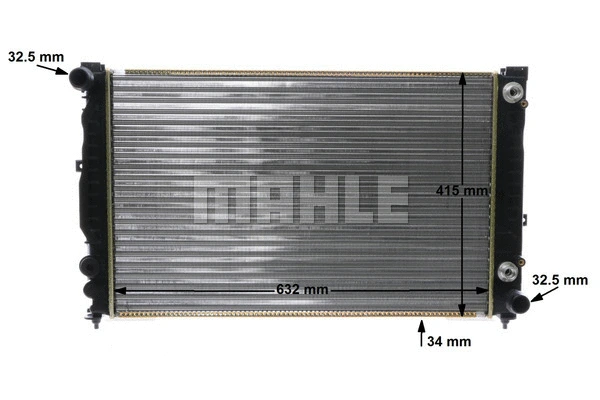 Radiator, engine cooling