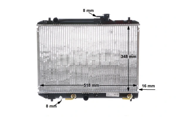 Radiator, engine cooling
