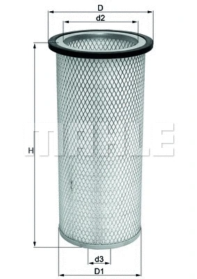 Secondary Air Filter (LXS 217)