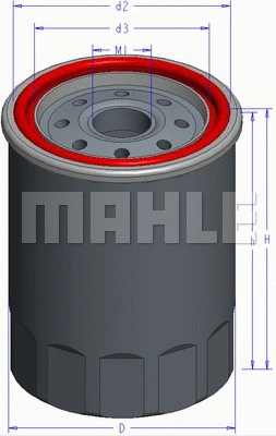 Oil Filter (OC 586)