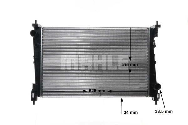 Radiator, engine cooling