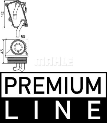 Oil Cooler, engine oil