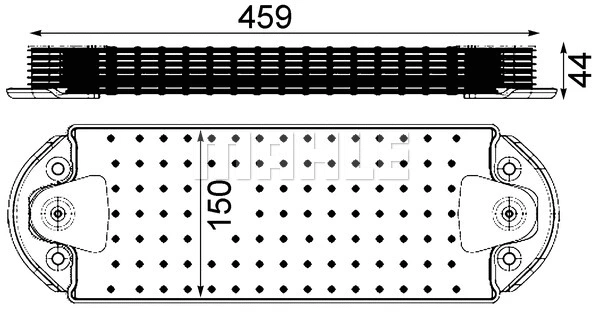 Oil Cooler, engine oil (CLC 215 000P)