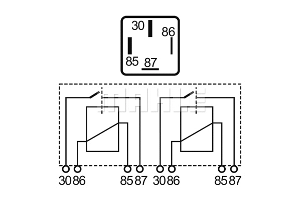 Relay, main current