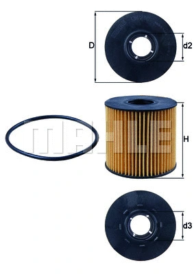 Oil Filter (OX 210D)