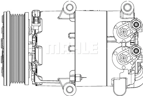 Compressor, air conditioning