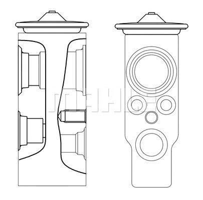 Expansion Valve, air conditioning (AVE 7 000S)