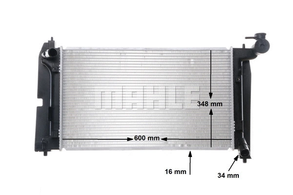 Radiator, engine cooling