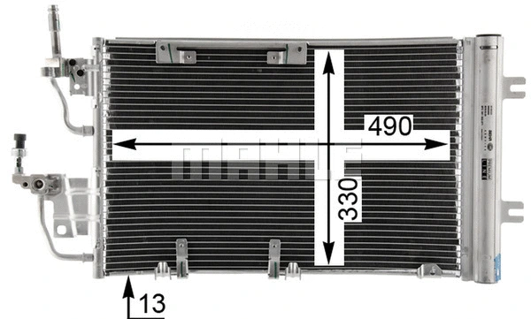 Condenser, air conditioning
