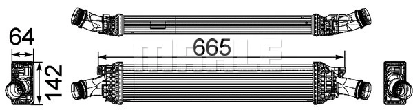 Charge Air Cooler (CI 170 000P)