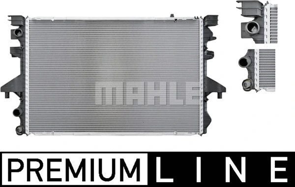 Radiator, engine cooling
