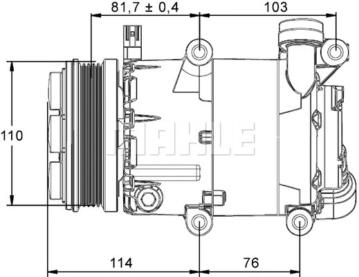 Compressor, air conditioning
