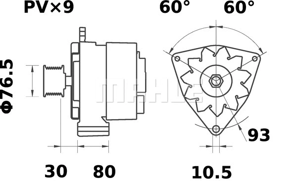 Alternator (MG 503)