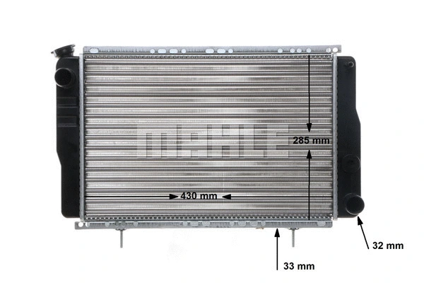 Radiator, engine cooling