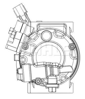 Compressor, air conditioning (ACP 629 000P)