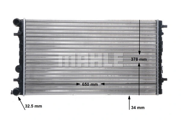 Radiator, engine cooling