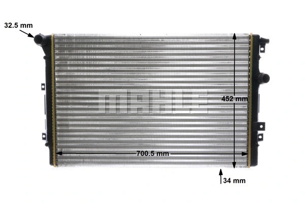 Radiator, engine cooling