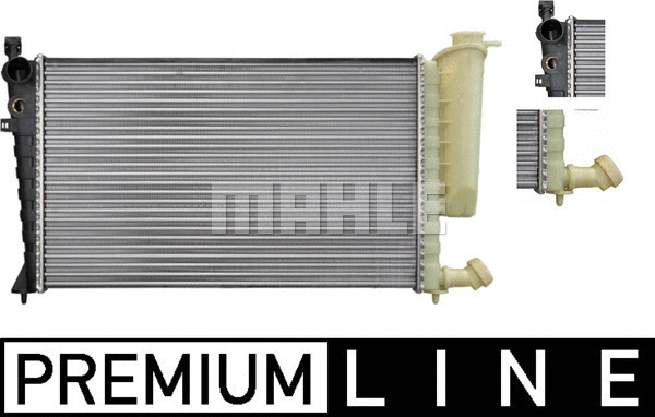 Radiator, engine cooling