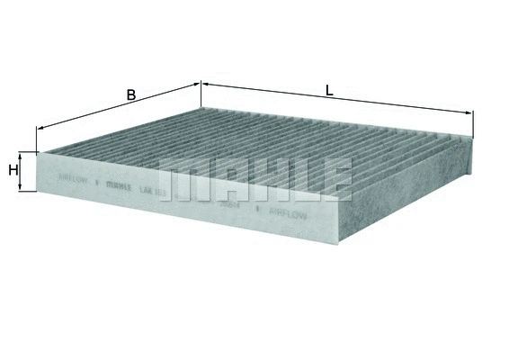Filter, cabin air (LAK 153)