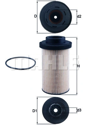 Fuel Filter (KX 80/1D)