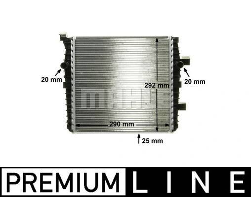 Radiator, engine cooling