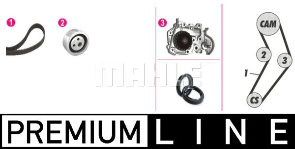 Water Pump & Timing Belt Kit