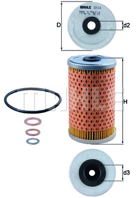 Oil Filter (OX 34D)