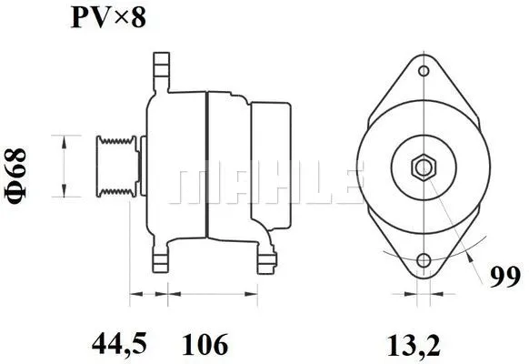 Alternator (MG 814)