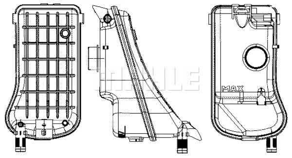 Expansion Tank, coolant (CRT 15 000S)