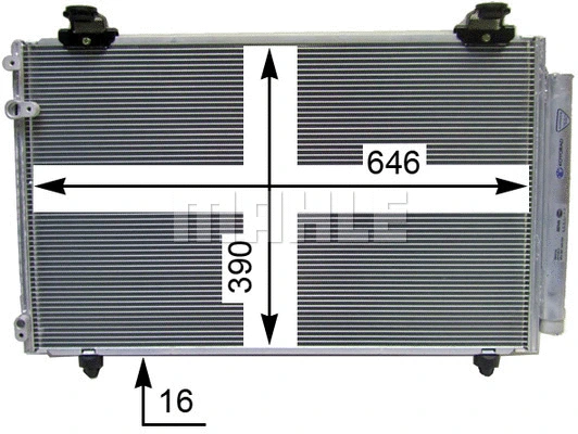 Condenser, air conditioning