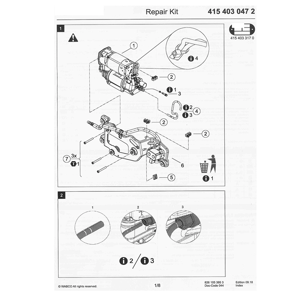 Compressor, compressed air system