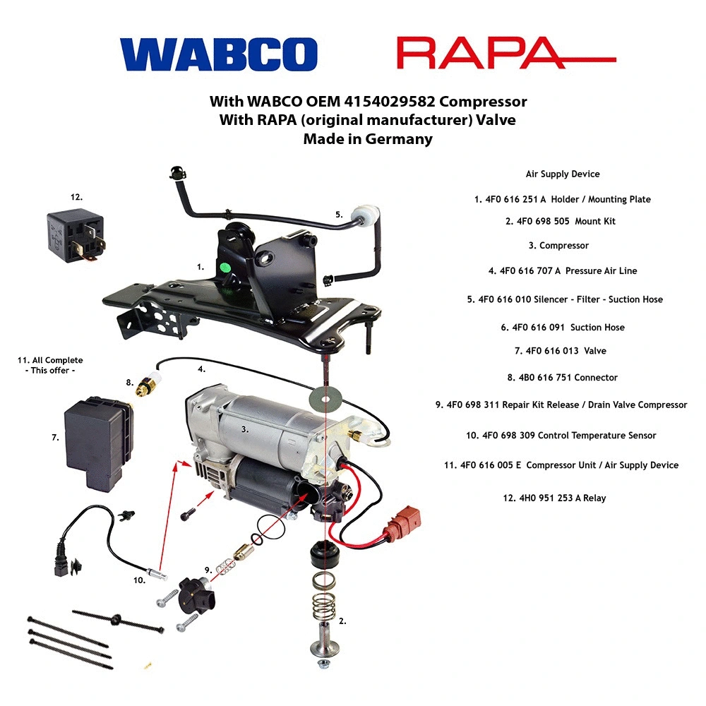 Compressor, compressed air system (2517-04-005F)