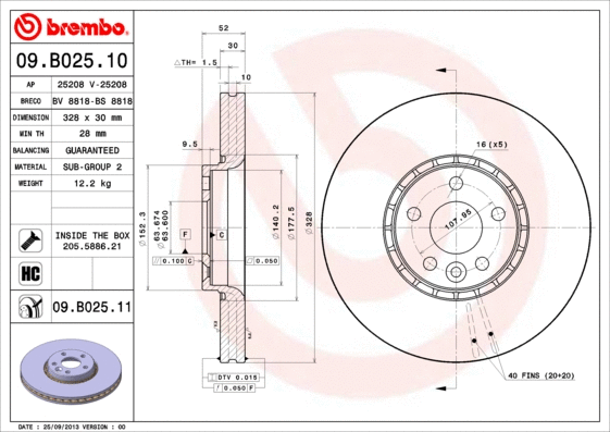 Brake Disc (BS 8818)