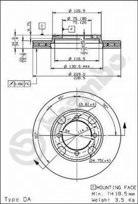 Brake Disc (BS 7983)