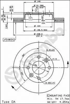 Brake Disc (BS 7916)