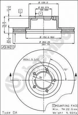 Brake Disc (BS 7833)