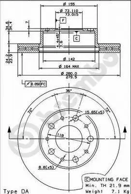 Brake Disc (BS 8439)