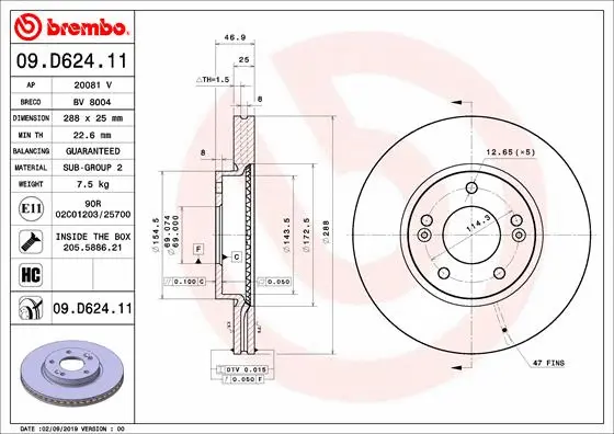 Brake Disc (BV 8004)